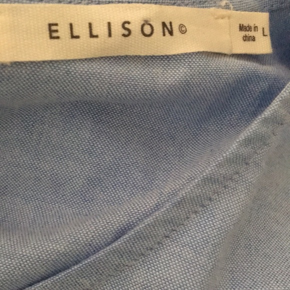 🔴LAST CALL🔴Ellison PearlEmbellishedBellSleeveTop - Picture 6 of 7